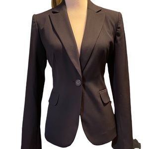 ANN TAYLOR Classic Navy Blazer